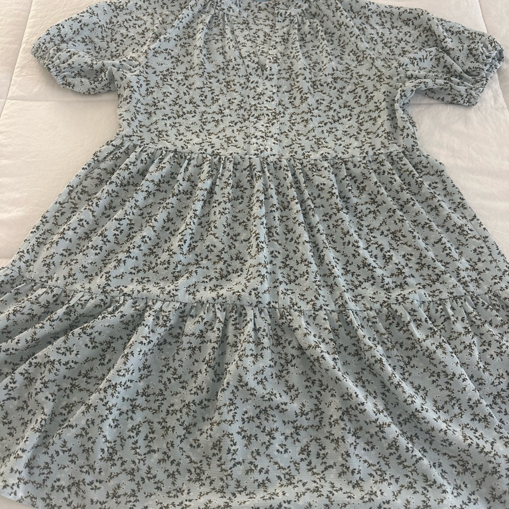 Cece Floral Babydoll Dress